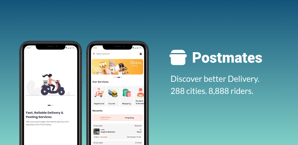 My Postmates Customer App