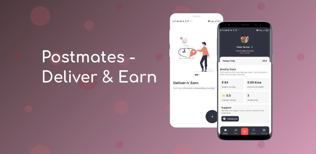 Postmates Rider Application
